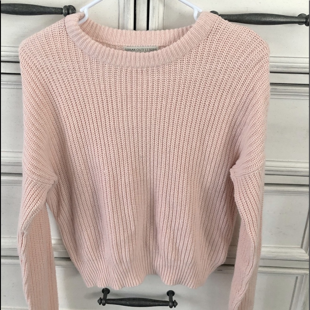 pink sweater